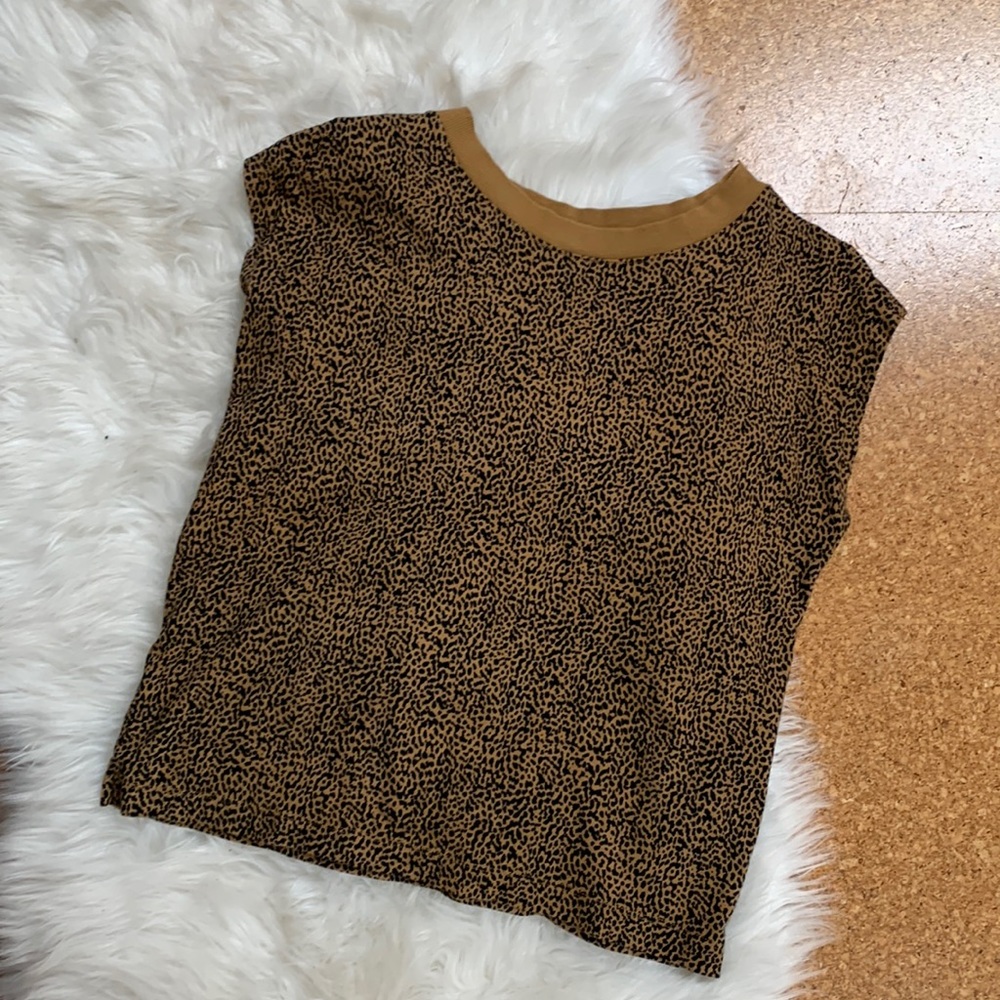 Loft boxy tee nwot